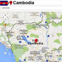 Cambodia map