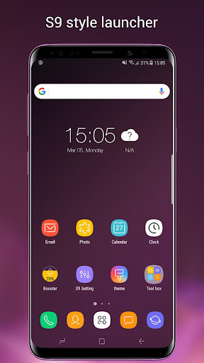 Super S9 Launcher for Galaxy S screenshot 1