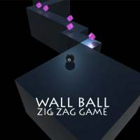 Wall ball : zig zag swipe game