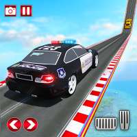 Police Ramp Car Jumping Extreme City GT Car Racing