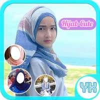 Cute Hijab Muslim Style Photo  on 9Apps