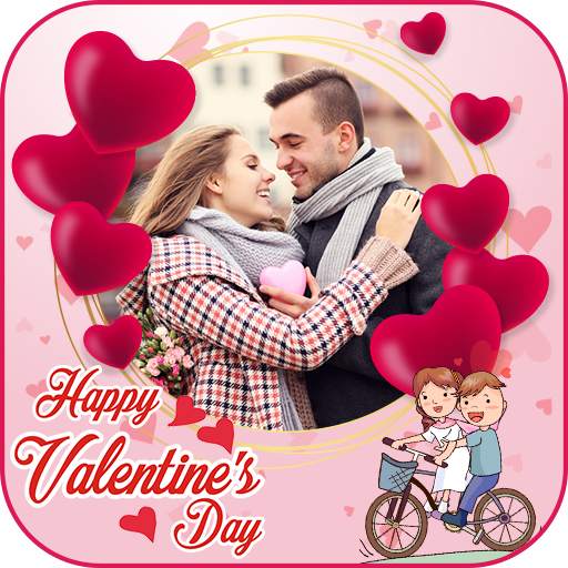 Valentine Day Photo Frame 2020 : Love Photo Frame
