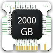 2000 GB Storage Space Cleaner