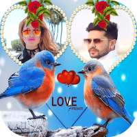 Love Birds Dual Photo Frame on 9Apps