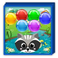 Bubble Shooter Waschbär