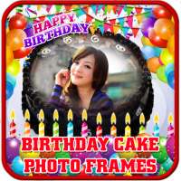 Birthday Cake Photo Frames on 9Apps