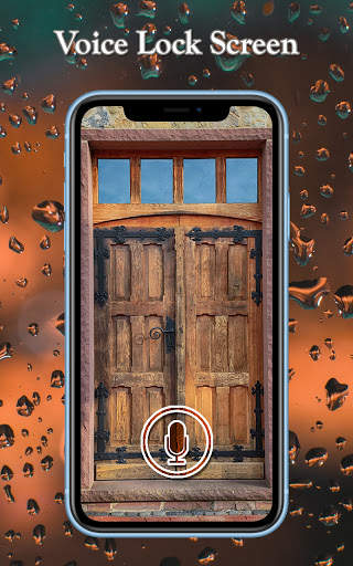 Stylish Voice Lock Screen: Door Screen Lock 2 تصوير الشاشة