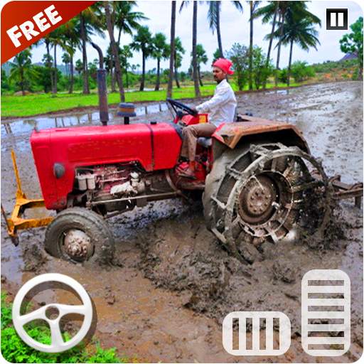 Village Tractor Driver 3D Farming Game