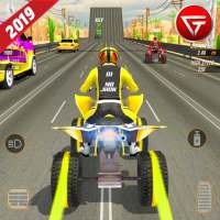 Light ATV Quad Bike 2019: Highway Racing Games