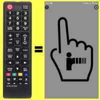 SAMSUNG TV IR Remote, Simple,No buttons Vol/Chan..