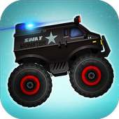 Monster Truck Kids 4: Police Racing