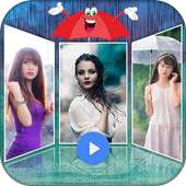 Rain Photo Video maker with Music on 9Apps
