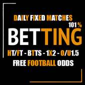 BETTING TIPS VIP : HT/FT 1X2BET OVER/UNDER  BTTS
