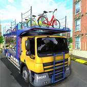 Fahrrad-Fracht-Transport-LKW-Fahrer-Simulator