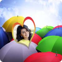Umbrella Photo Frames - rainy expose selfie editor on 9Apps