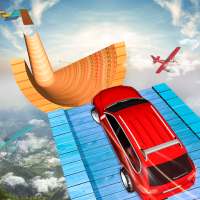 Racing Stunts in Car 3D: Mega Ramp Crazy Car Games