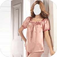 Women Pajamas Photo Frames on 9Apps