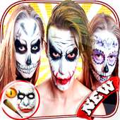 Joker Mask Halloween makeup on 9Apps