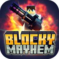 Blocky Mayhem: Mutant i zombie. Gry strzelanki FPS