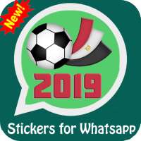 Finale Coupe d'afrique 2019 stickers for whatssap