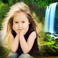 Waterfall Photo Frame: Waterfall Photo Editor