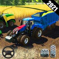 New Offroad Tractors Trolley Farming 2021:Sim Game