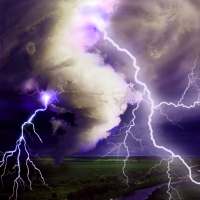 Thunder Storm Lightning Live Wallpaper on 9Apps