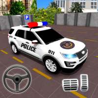 Police Prado Parking Car Games on 9Apps