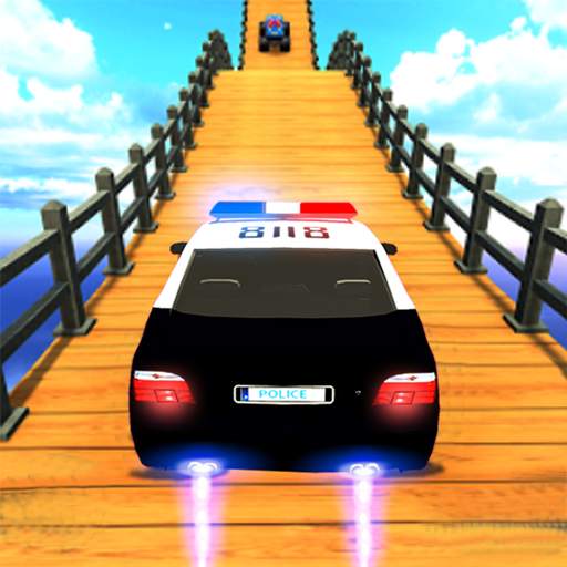 Police Car Stunt: Mega Ramp GT Racing 2020