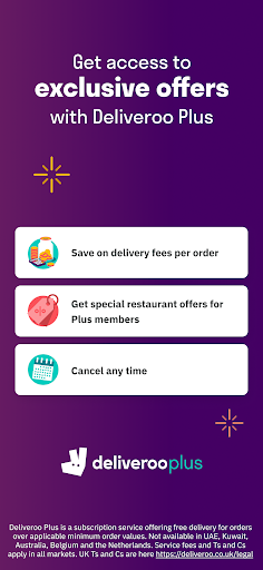 Deliveroo: Food Delivery UK screenshot 2