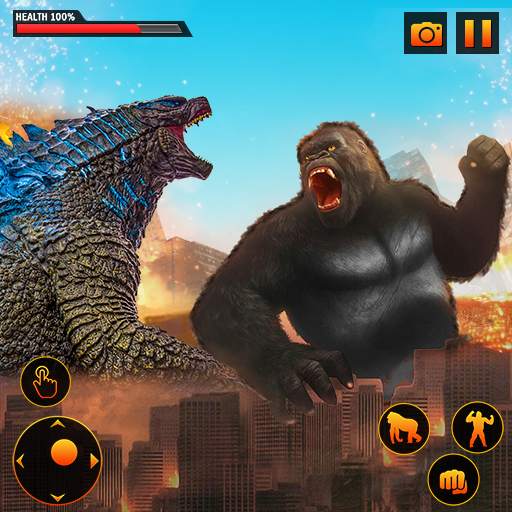 Angry Gorilla City Rampage Animal Attack Games