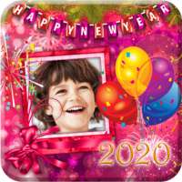 Happy New Year Photo Frames Greetings 2021