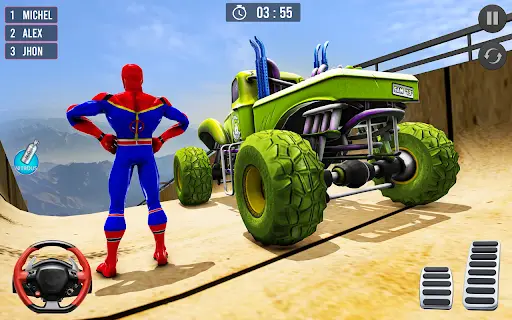 Spider GT Hero Stunt Car Games 3D, Spider Superhero GT Car Stunt Games For  Free, Spider Stunt Race Master 3D, Spider Hero GT Car Stunt Racing  Games::Appstore for Android