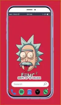 Rick n Morty color splash Live Wallpaper - free download