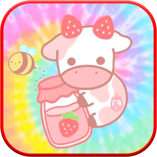 Download Strawberry Cow On Milk Carton Wallpaper  Wallpaperscom