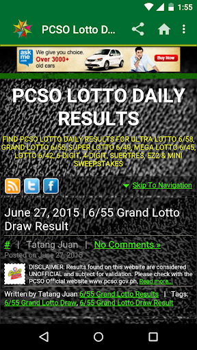 Pcso lotto results sale june 27 draw