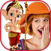 selfie with ganesha photo frame on 9Apps