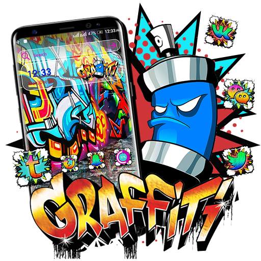 Street Graffiti Launcher Theme