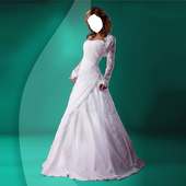 Suknia ślubna Fotomontaż