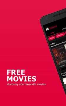18 Movies - HD Movies Free स्क्रीनशॉट 1