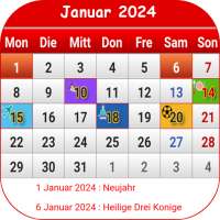 Österreich Kalender 2024 on 9Apps
