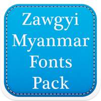 Zawgyi Myanmar Fonts Pack on 9Apps