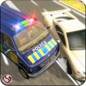 Polizei Mini-Bus Crime Pursuit