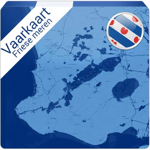 Vaarkaart Friese Meren