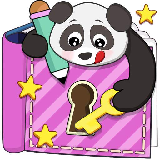 Cute Panda Diary for Teenage Girl