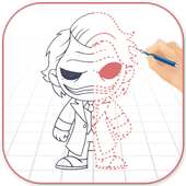 How to draw cartoon characters on 9Apps