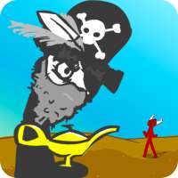 Escaping The Treasure Island:Stickman Escape Game