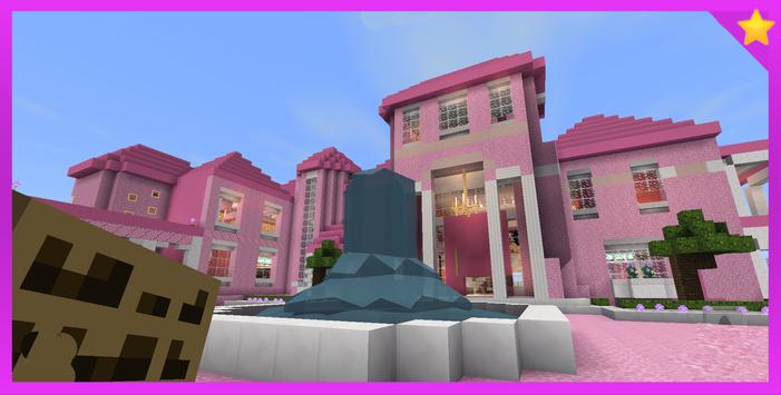 Casa de barbie online minecraft