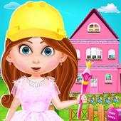 Princess Doll House Cleaning