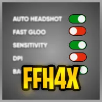 how to use ffh4x free fire in mobile bangla/auto headshot app 2022/ 